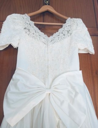 Vestido de Novia Blanco Encaje