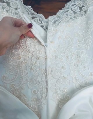 Vestido de Novia Blanco Encaje