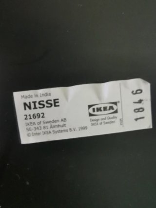 6 Sillas Plegables Ikea Negras