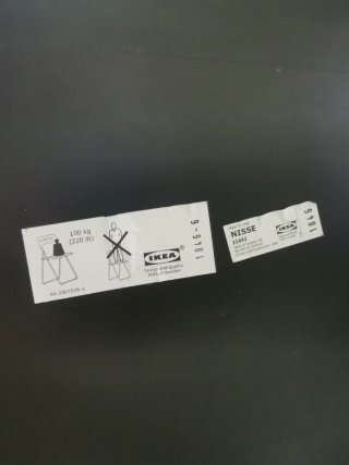 6 Sillas Plegables Ikea Negras