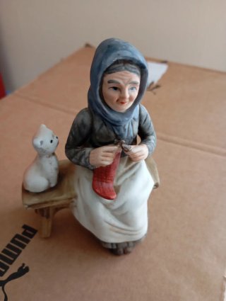 Statuette in ceramica