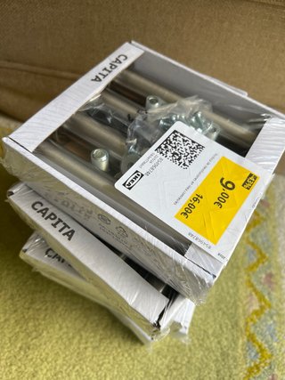 Patas Capita IKEA 16cm