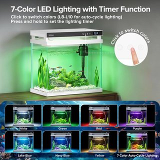 Kit Acuario Inteligente Vehipa 8L