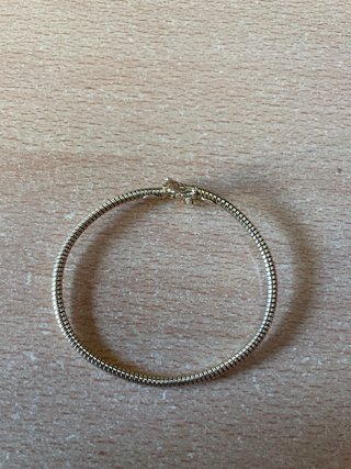 Pulsera Aristocrazy dorada estilo tubogas