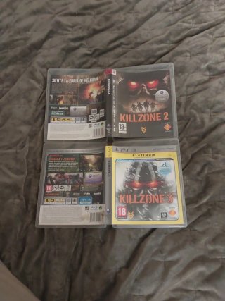 Lote 2 Juegos PS3: Killzone 2 y 3