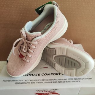 Zapatillas Skechers Go Walk Arch Fit Rosa