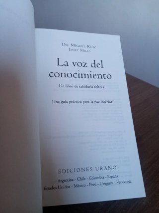 La voz del conocimiento un libro de sabiduría t...