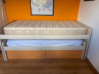 Cama nido con cajones