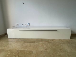 Mueble Salón Colgante Blanco