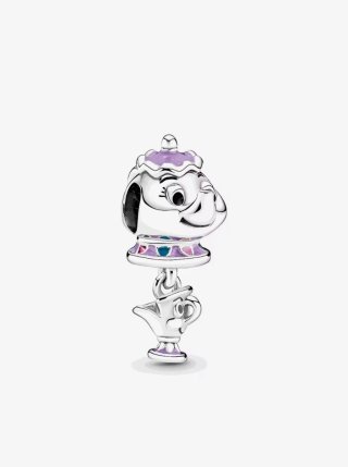 Charm Pandora  Disney. Sra. Potts y Chip