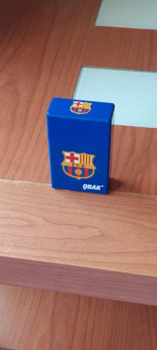 Tabaquera FC Barcelona azul