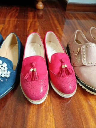 Lote de zapatos mujer