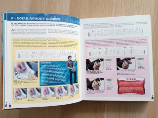 Libro Aprenda a Tocar Guitarra Eléctrica y Acústic