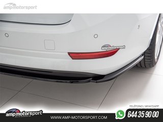 AÑADIDO DE DIFUSOR SKODA OCTAVIA MK4 2019-- NEGRO MATE