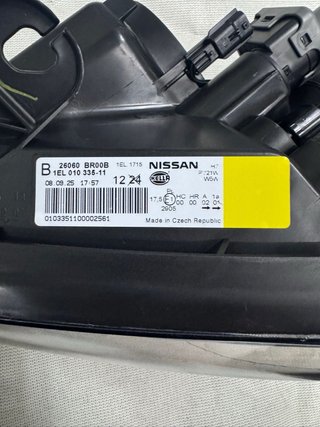 Faro Izquierdo Nissan Qashqai J10 2008