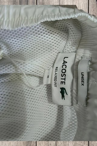 Lacoste Pantalone Bianco Taglia M Unisex