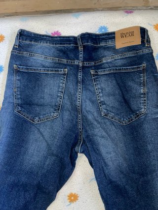 Pantalones vaqueros azules