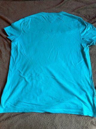 Camiseta Tommy Hilfiger Denim Azul Logo