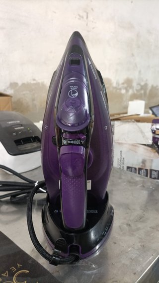 - Tower plancha vapor inalámbrica cerámica poten