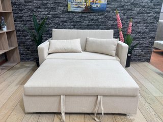 Sofá Cama Beige 138cm