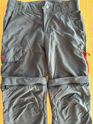 Pantalón Montaña Desmontable Niño Decathlon