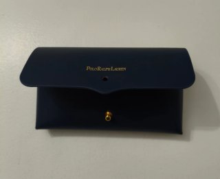 Funda Gafas Sol Polo Ralph Lauren Azul Broche
