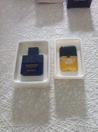 Coppia miniature profumi Sergio Tacchini Reporter