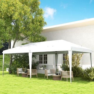 Gazebo Pieghevole 6x3 Pop Up con Altezza Regolabil