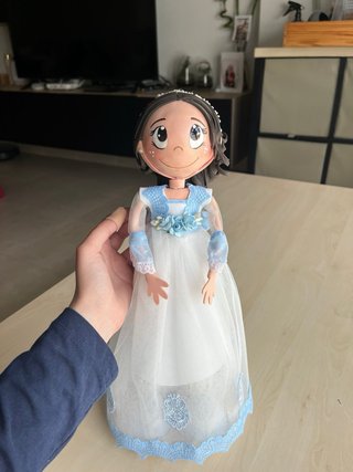 Fofucha de Comunión/boda/regalo/evento