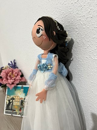 Fofucha de Comunión/boda/regalo/evento