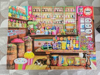 Puzzle Educa 1000 Piezas Tienda Dulces