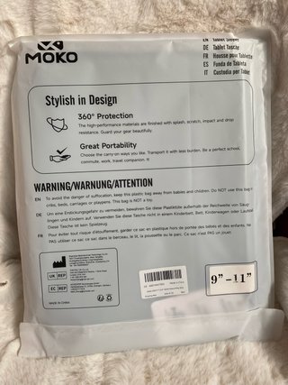 Funda Tablet Moko 9-11'' Ligera Protectora