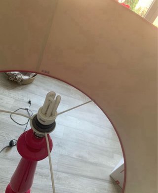 Lámpara de pie Habitat Rosa