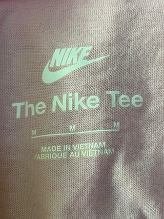 Camiseta Nike Rosa Talla M