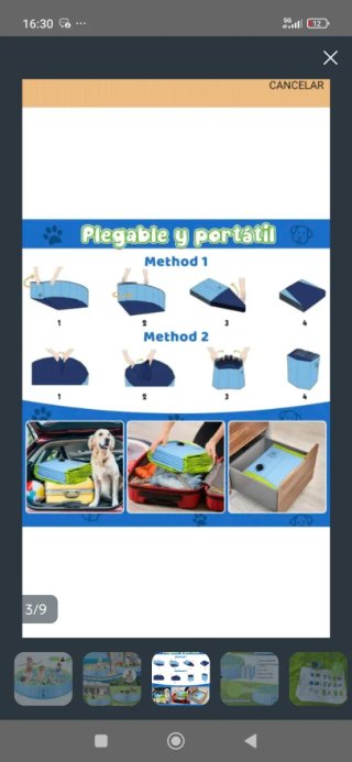 Piscina infantil y para perros