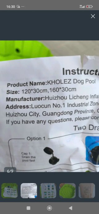 Piscina infantil y para perros