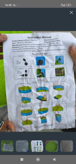 Piscina infantil y para perros