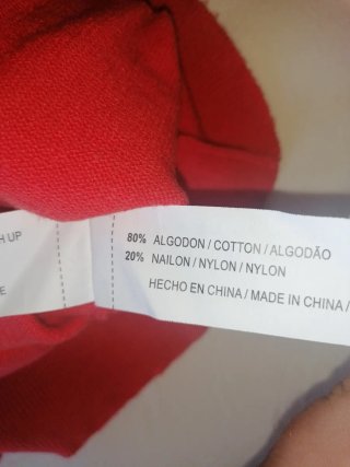 Jersey Lefties Rojo Manga Larga Talla XL