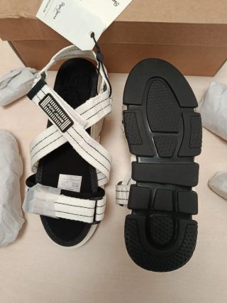 Sandalias Pepe Jeans Blancas y Negras N 38 NUEVAS