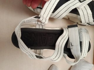 Sandalias Pepe Jeans Blancas y Negras N 38 NUEVAS