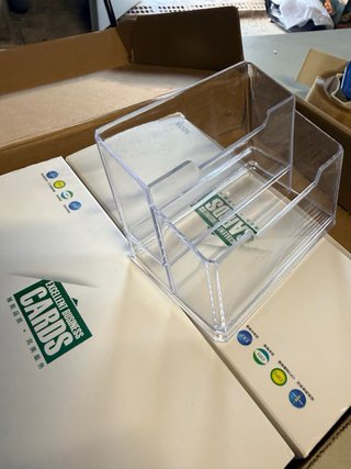 1000 Tarjetas de Visita + Expositor