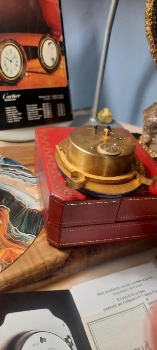 Sveglia Cartier anni '80