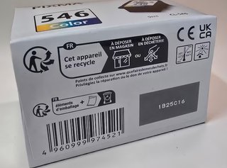 Cartuccia Canon PIXMA 546 Colori