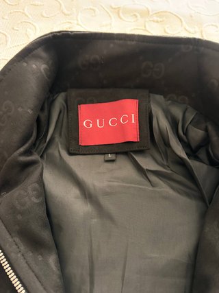 Chaqueta Gucci GG Negra
