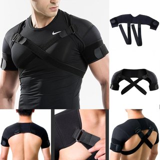 Soporte hombro ergonómico ajustable doble