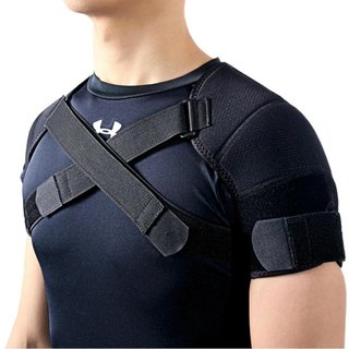 Soporte hombro ergonómico ajustable doble
