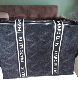 Borsa shopper donna Marc Ellis nera