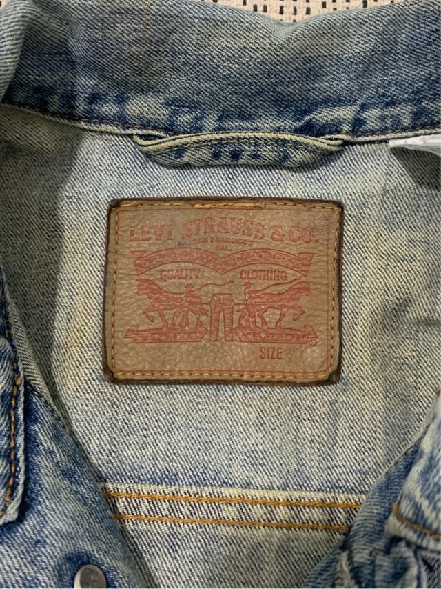 Jaqueta Jeans Levi's Azul