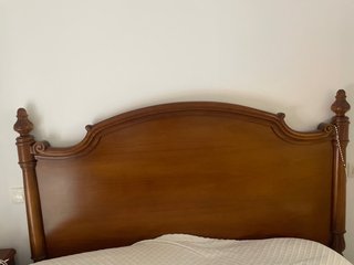 Cabecero de madera caoba 150cm