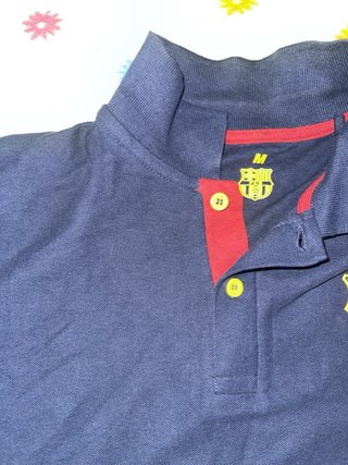 Polo FC Barcelona Azul Marino